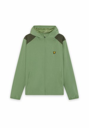 Lyle & Scott, LYLE & SCOTT LIGHT JACKETS PANELLED WINDBREAKER JACKET - Windjack - y botanical green cactus green
