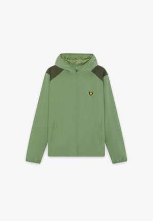 Lyle & Scott, LYLE & SCOTT LIGHT JACKETS PANELLED WINDBREAKER JACKET - Windjack - y botanical green cactus green