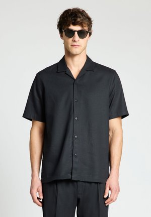 Calliope CAMICIA TINTA UNITA - Hemd - nero ultrablack