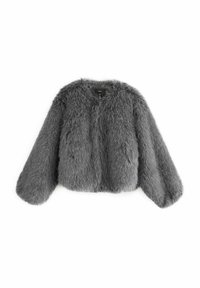 REGULAR FIT - COLLARLESS  - Übergangsjacke - grey