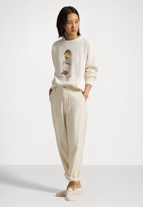 POLO BEAR FLEECE CREWNECK SWEATSHIRT - Sweatshirt - antique cream3