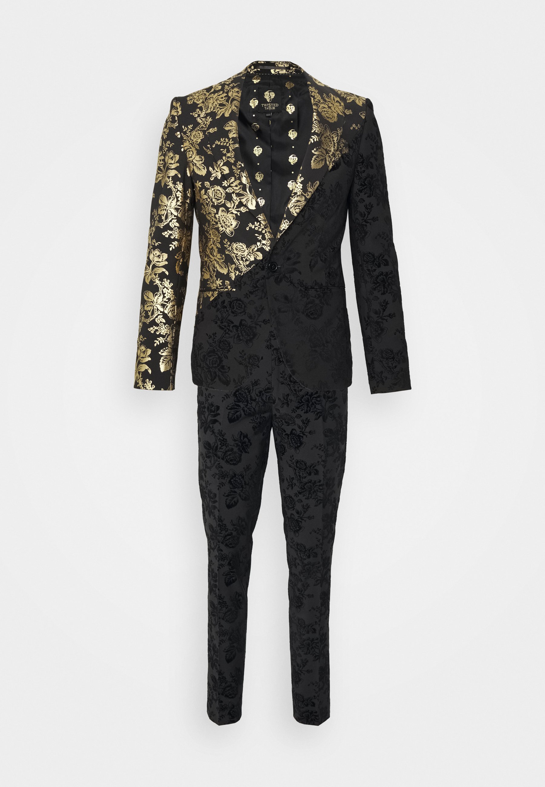 Twisted Tailor KILMER SUIT - Completo - black/gold/nero - Zalando.it