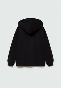 Mango Kids Mikina na zip - black