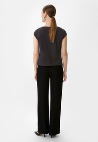 comma T-Shirt print - schwarz