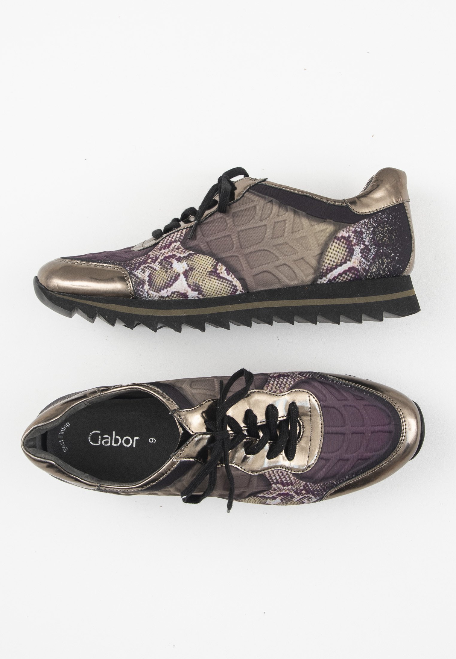 Goudkleurige dames Gabor schoenen | KLEDING.nl