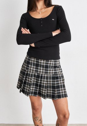 Tommy Jeans, T-shirt à manches longues - black