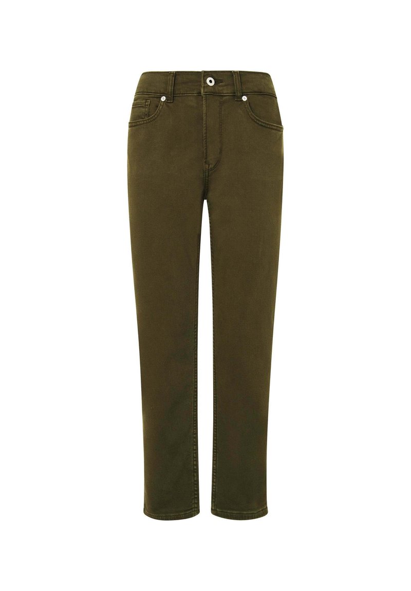 Pepe Jeans Slim fit jeans donkergroen