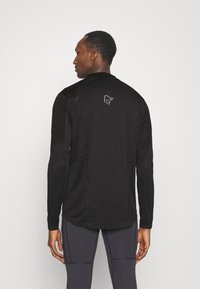 Norrøna SENJA EQUALISER LIGHTWEIGHT LONG SLEEVE - Hosszú ujjú felső - caviar