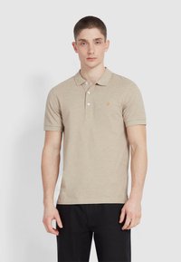 BLANES - Poloshirt - hazelnut marl