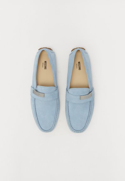 MOSCHINO DRIVER - Mokkasiinit - azzurro