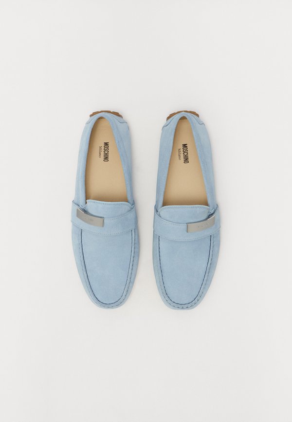 DRIVER - Moccasins - azzurro3