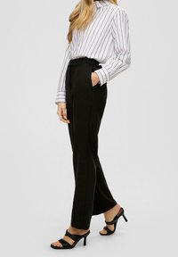 s.Oliver BLACK LABEL Spodnie materiałowe