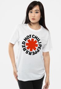 Paradiso Clothing RED HOT CHILI PEPPERS CLASSIC ASTERISK - Print T-shirt - white