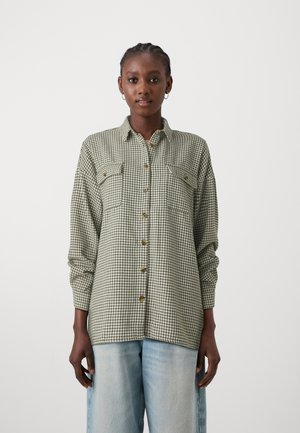 NMFLANNY LONG SHACKET - Vasaras jaka - brown/green