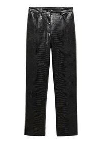 Mango CROCO - Broek - black