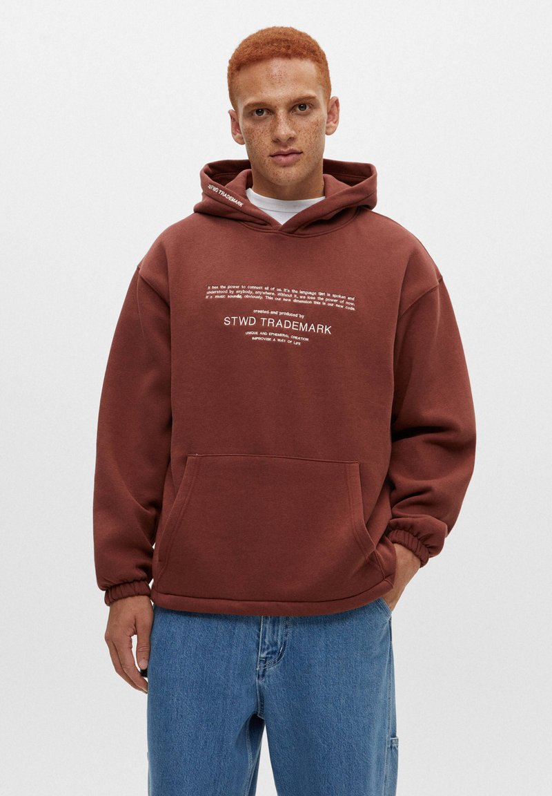 PULL&BEAR STWD Hoodie brown Zalando.ie
