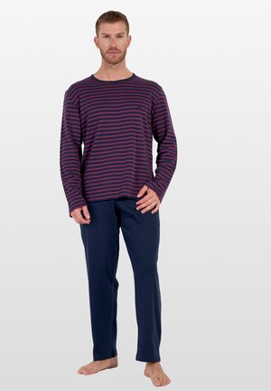 CARSON SET - Nachtwäsche Set - navy stripes
