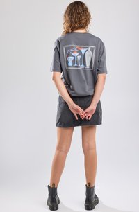 America Today ROWEN - Minirok - washed black