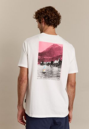 COMO - T-shirt imprimé - white
