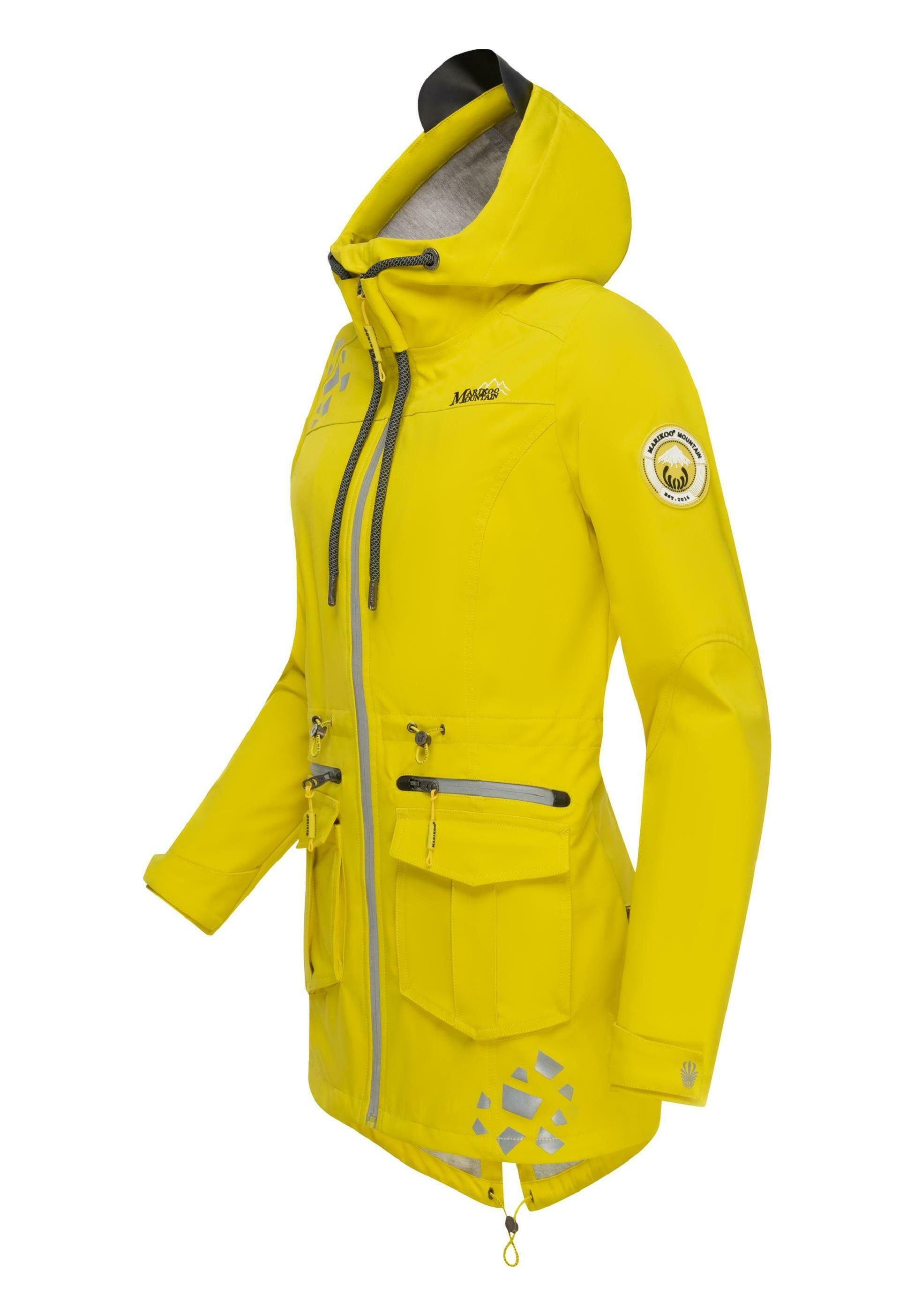 impermeable amarillo dark