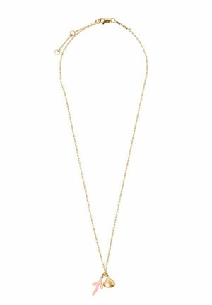 MIT MARITIMEM ANHÄNGER - Halsband - gold-coloured