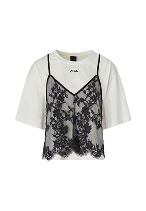 Pinko, 107155-A3FL TULIPANO T-SHIRT SET - Camiseta estampada - multicolor black-white