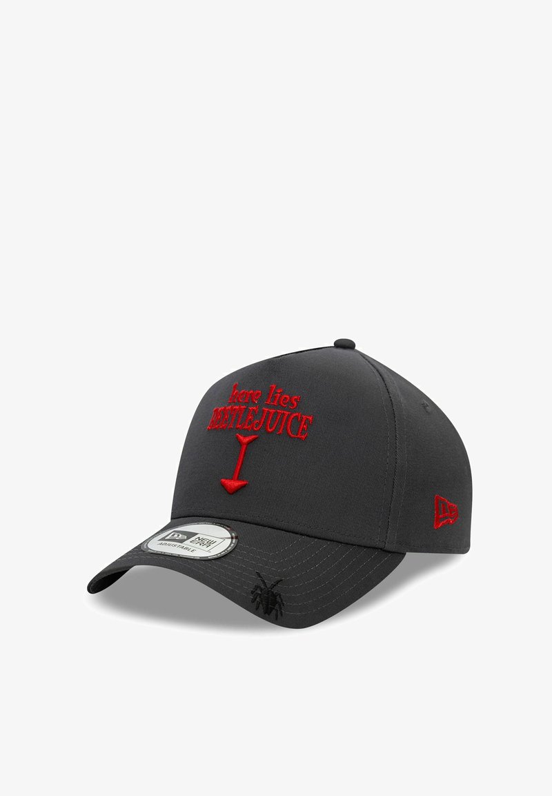 New Era AFRAME HERE BEETLEJUICE - Cap - charcoal