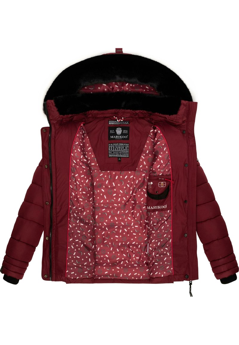 Damen Leichte Jacken | Marikoo QESRAA Winterjacke bordeaux - WR57545 Damen Leichte Jacken | Marikoo QESRAA Winterjacke bordeaux - WR57545