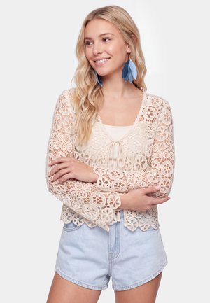 IZIA IZIA CARDIGAN - Cardigan - beige