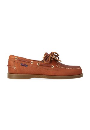 Sebago, MOCASSINO SEBAGO PORTLAND ARTISAN ADIRONDACK IN PELLE MARRONE - Chaussures bateau - marrone