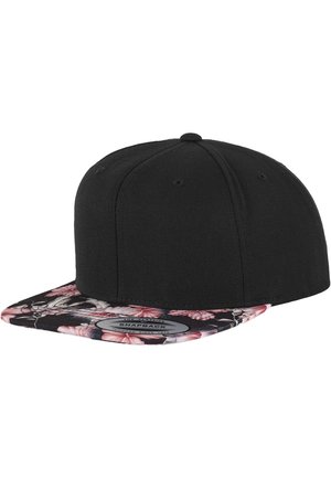 Flexfit FLORAL SNAPBACK - Sapka - black