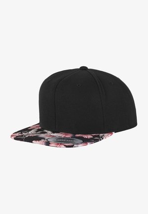 FLORAL SNAPBACK - Naģene - black