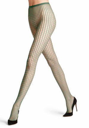 FALKE WICKER GAME - Strumpfhose - sage