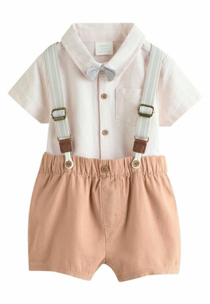 Next REGULAR FIT-SET - Šortky - apricot orange