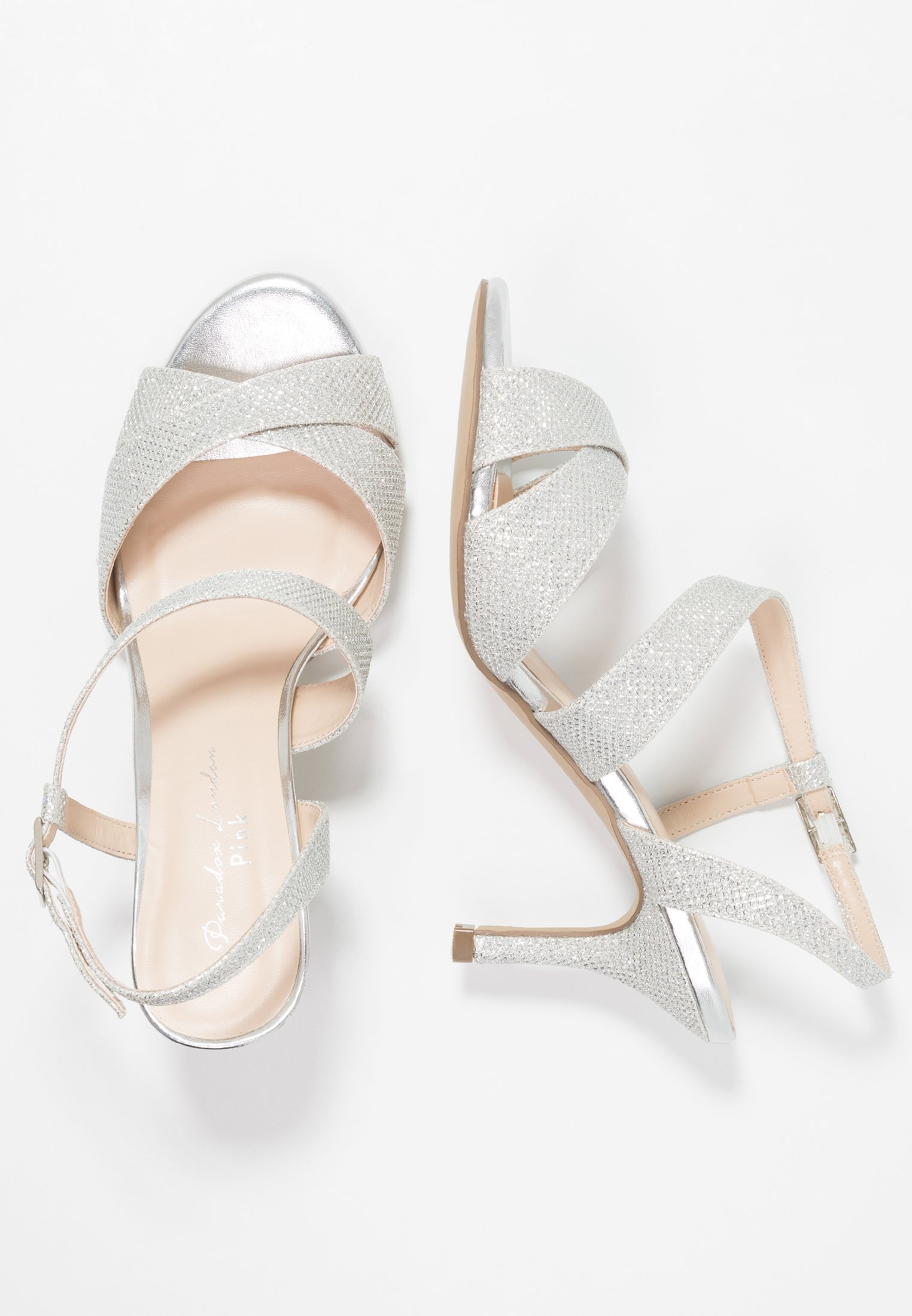 silver wide fit sandals uk
