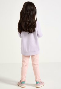 Lindex BRUSHED INSIDE SOLID - Leggings - light dusty pink