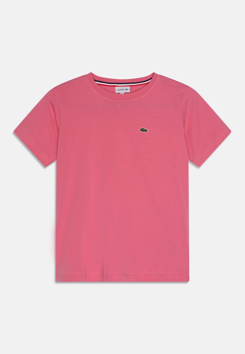Lacoste TEE TURTLE NECK Tshirt basique reseda pink/rose ZALANDO.FR