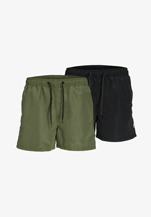 Jack & Jones, 2ER-PACK - Bañador corto - black