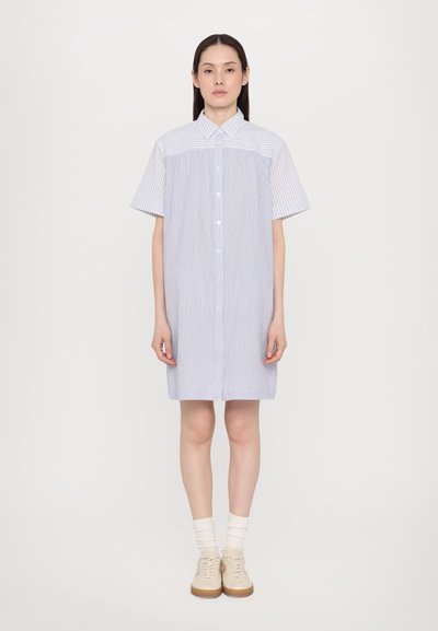 PS Paul Smith WOMENS DRESS - Vestido camisero - blue