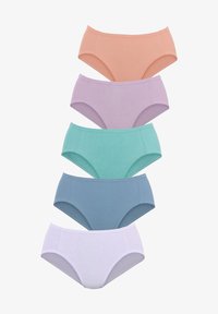 Niet geselecteerd, weiß hellblau mint flieder apricot