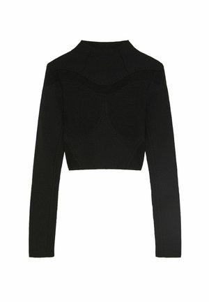 Patrizia Pepe Strikkegenser - nero