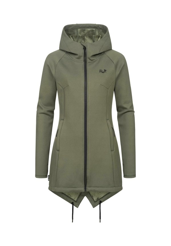 Kurzmantel - dark olive