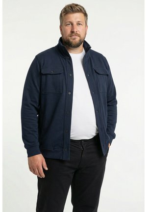 STAND-UP COLLAR - Chaqueta de entrenamiento - navy blue