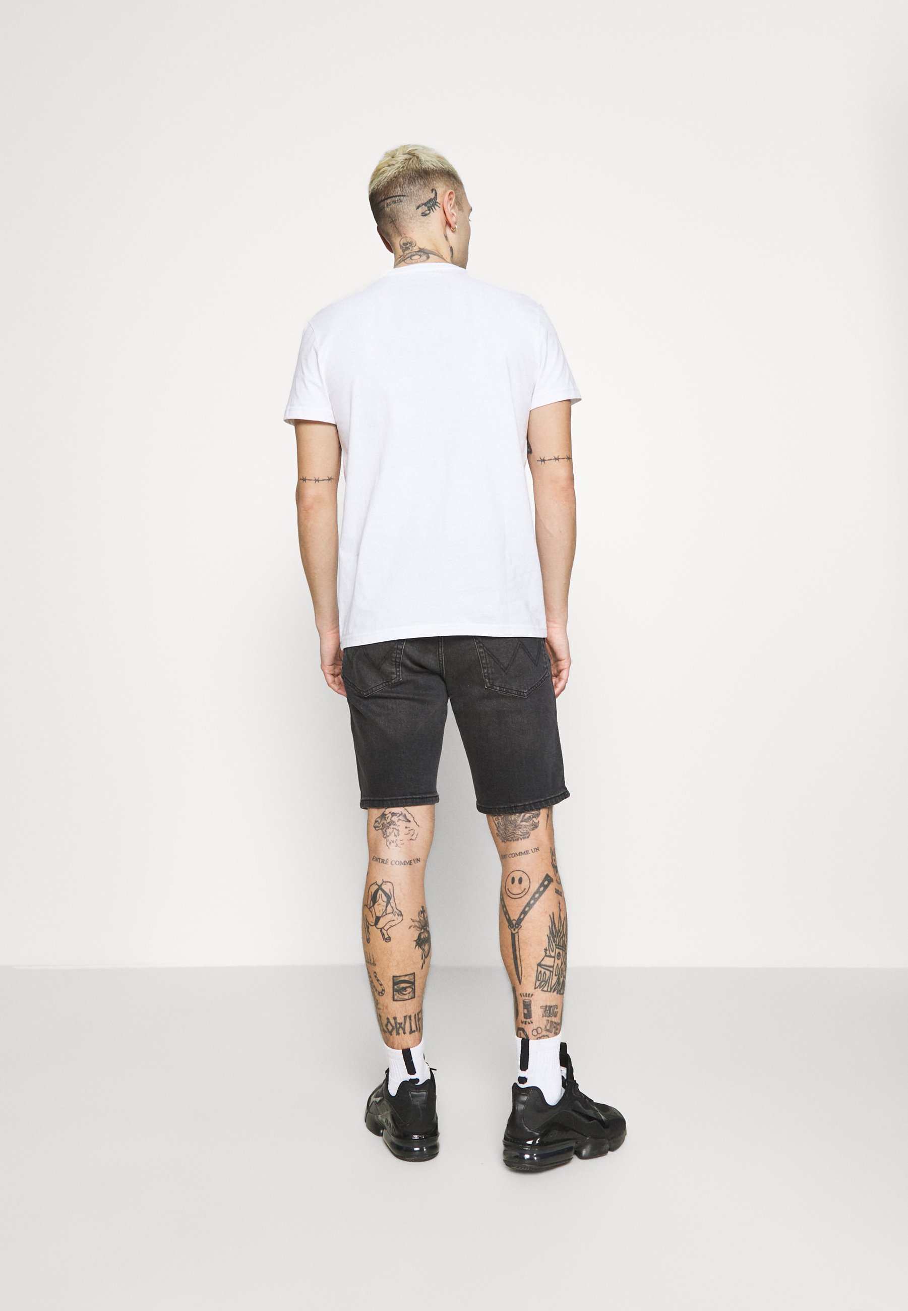 lacoste white shorts mens