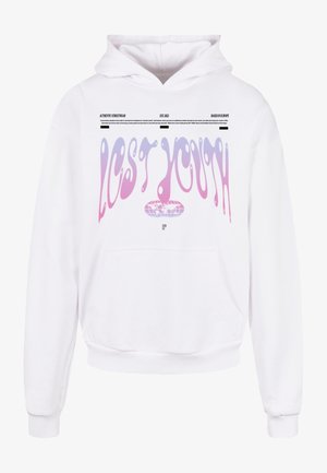 HEAVY HOODIE AUTHENTIC UNISEX - Kapucnis pulóver - white