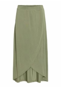 HIGH WAIST - Maxirok - oil green