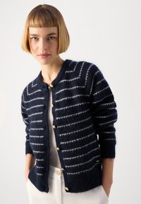 Lindex CARDIGAN YARA - Cardigan - dark navy