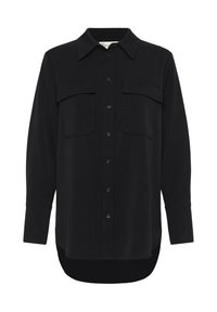 SILLE HACE - Button-down blouse - black