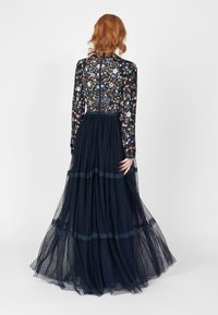 Maryisa EMMA EMBELLISHED AND EMBROIDERY - Festklänning - mid night blue