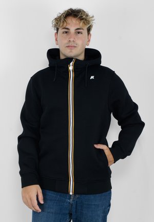 K-Way RAINER SPACER - Felpa con zip - nero